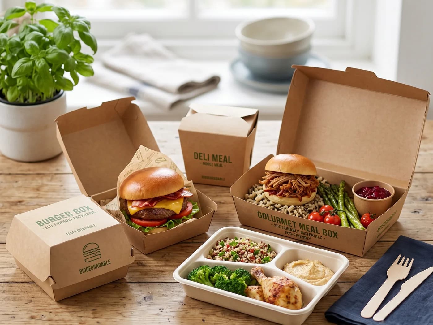 Cardboard Meal Box