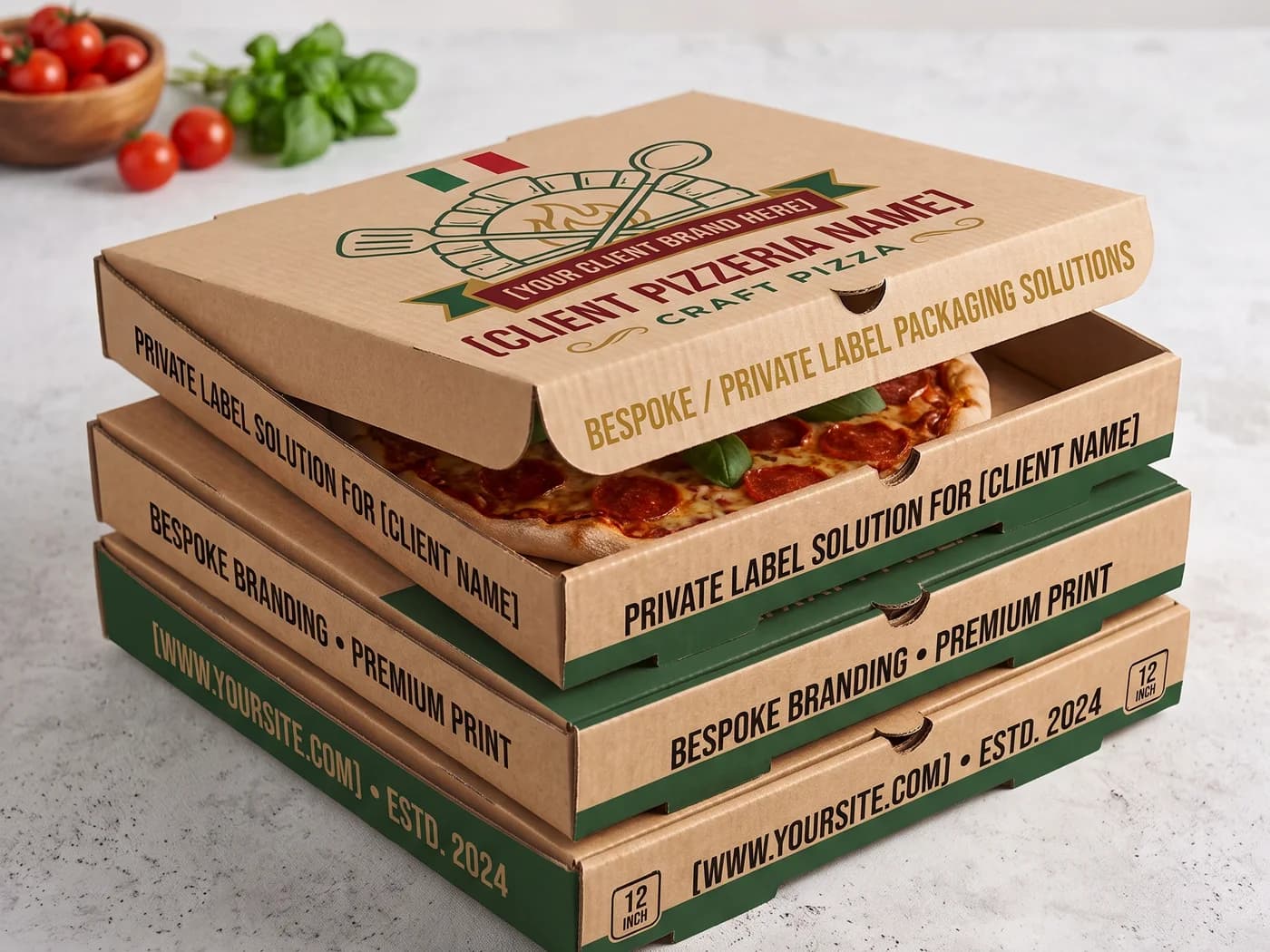 Bespoke Pizza Box